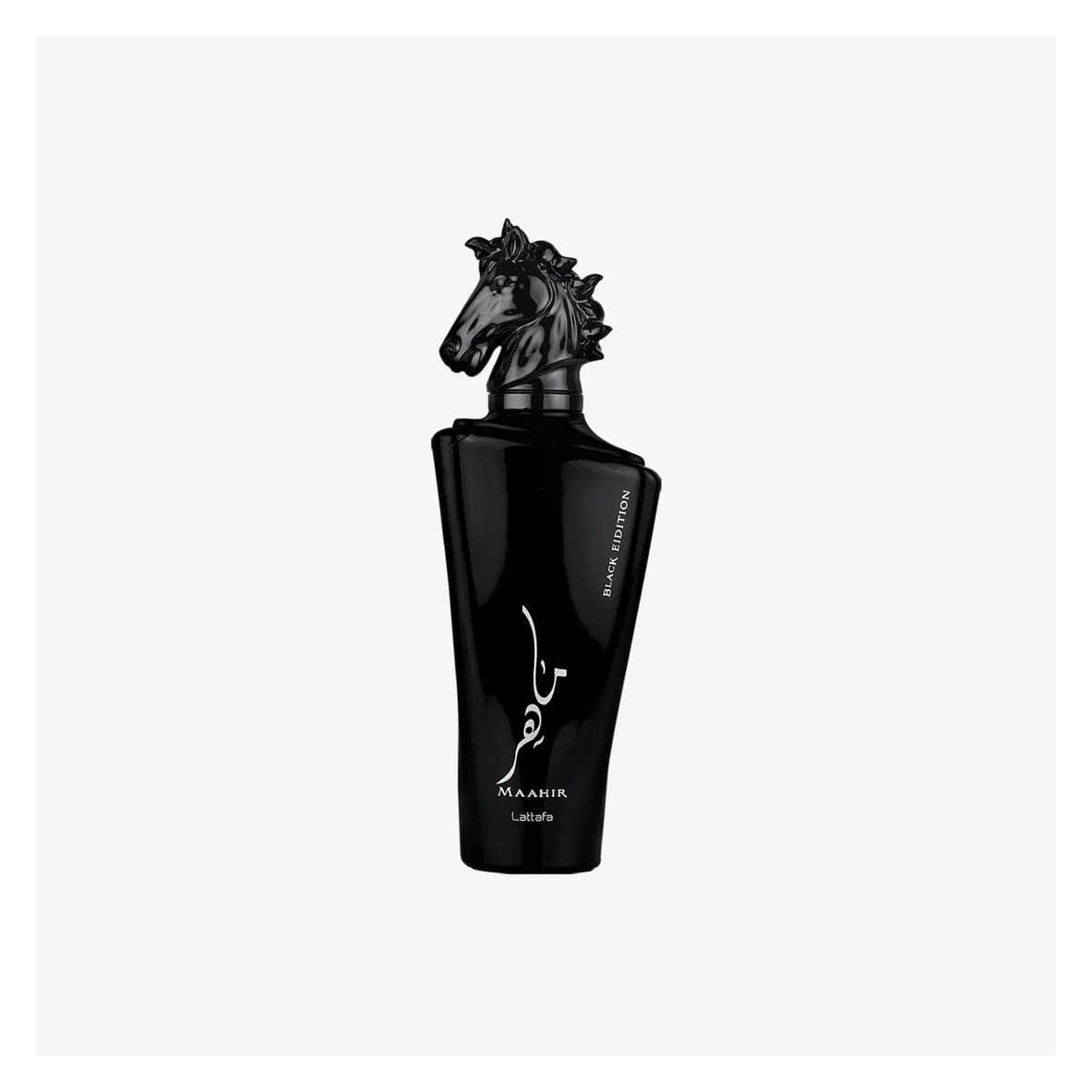 Lattafa Maahir Black Edition, front