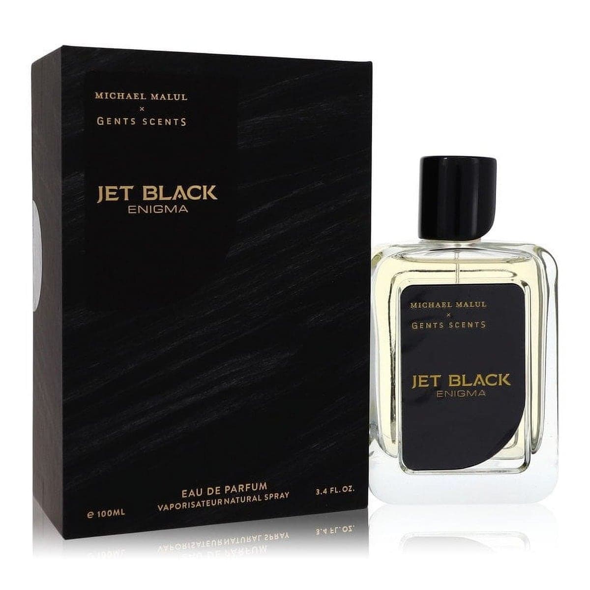 Michael Malul Jet Black Enigma, front