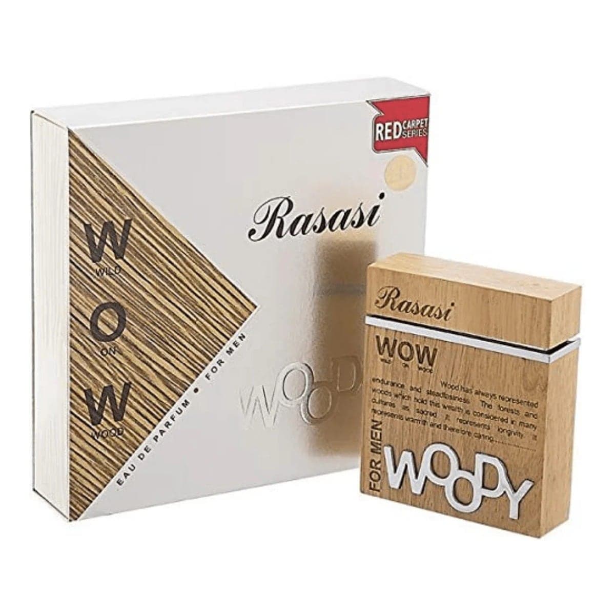 Rasasi Woody, front
